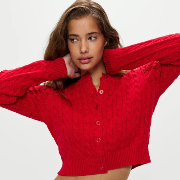 Frankie's Bikinis Sweaters - Dudley Knit Sweater Frankie’s Bikinis